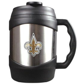 New Orleans Saints NFL 52oz Stainless Steel Macho Travel Mugorleans 