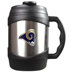 St. Louis Rams NFL 52oz Stainless Steel Macho Travel Muglouis 