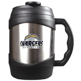 San Diego Chargers NFL 52oz Stainless Steel Macho Travel Mugsan 