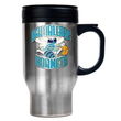 New Orleans Hornets NBA Stainless Steel Travel Mug - Primary Logo