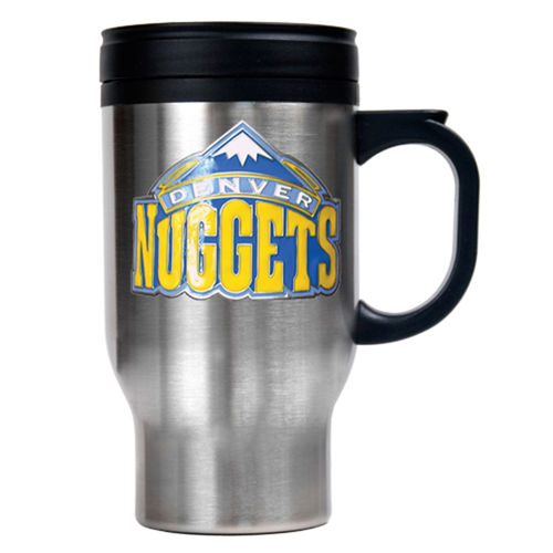 Denver Nuggets NBA Stainless Steel Travel Mug - Primary Logo