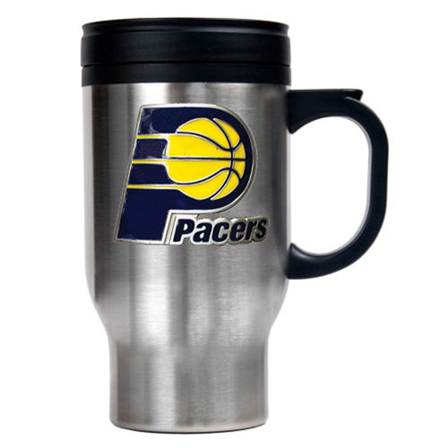Indiana Pacers NBA Stainless Steel Travel Mug - Primary Logoindiana 