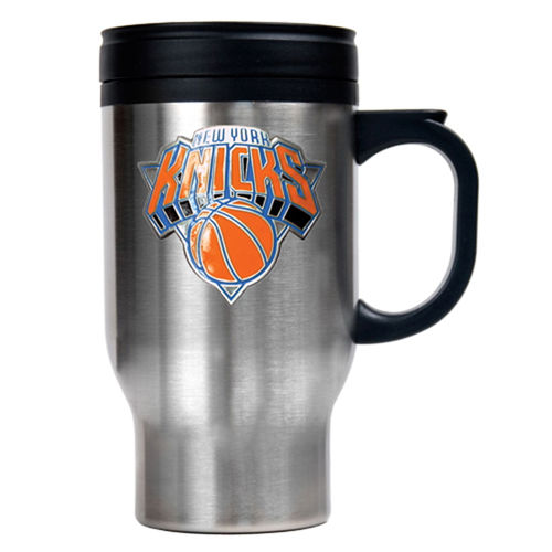New York Knicks NBA Stainless Steel Travel Mug - Primary Logoyork 