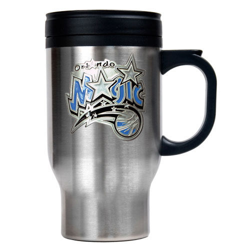 Orlando Magic NBA Stainless Steel Travel Mug - Primary Logoorlando 