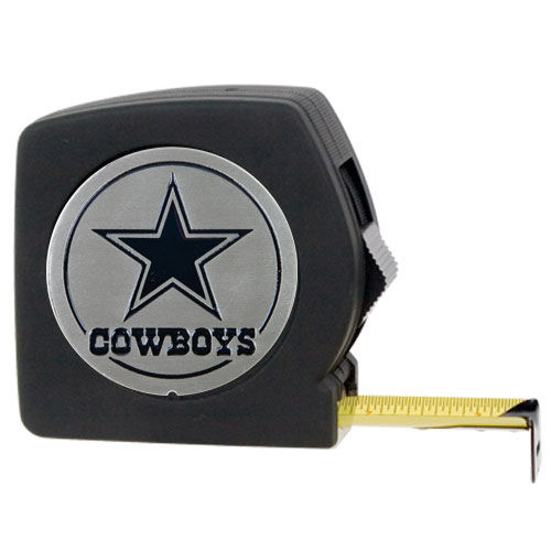 Dallas Cowboys NFL 25' Black Tape Measuredallas 