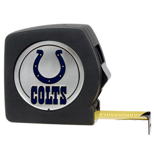 Indianapolis Colts NFL 25' Black Tape Measureindianapolis 