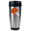 Cleveland Browns NFL 16oz Stainless Steel Travel Tumbler - Primary Logo