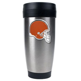 Cleveland Browns NFL 16oz Stainless Steel Travel Tumbler - Primary Logocleveland 
