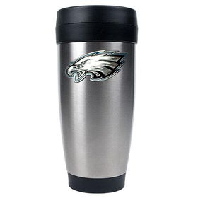 Philadelphia Eagles NFL 16oz Stainless Steel Travel Tumbler - Primary Logophiladelphia 