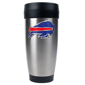 Buffalo Bills NFL 16oz Stainless Steel Travel Tumbler - Primary Logobuffalo 