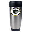 Green bay Packers NFL 16oz Stainless Steel Travel Tumbler - Primary Logo