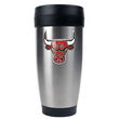 Chicago Bulls NBA Stainless Steel Travel Tumbler -Primary Logo