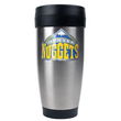 Denver Nuggets NBA Stainless Steel Travel Tumbler -Primary Logo