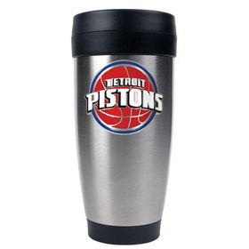 Detroit Pistons NBA Stainless Steel Travel Tumbler -Primary Logodetroit 