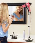 Hands Free Hair Dryer Stand Holder - Blow Dryer Mount For Hands Free Drying