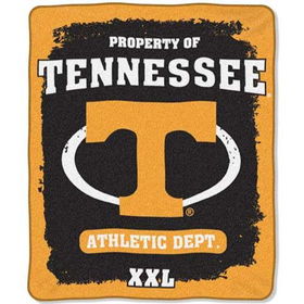 Tennessee Volunteers NCAA Property of" Micro Raschel Blanket (50"x60")"tennessee 