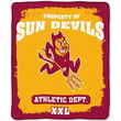 Arizona State Sun Devils NCAA Property of" Micro Raschel Blanket (50"x60")"