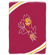 Arizona State Sun Devils NCAA Royal Plush Raschel Blanket (Force Series) (60x80")"