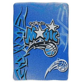 Orlando Magic NBA Royal Plush Raschel Blanket (Fierce Series) (60x80)orlando 