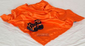 Illinois Fighting Illini Baby Slippers & Blanket Setillinois 