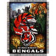 Cincinnati Bengals NFL Woven Tapestry Throw (Home Field Advantage) (48x60")"