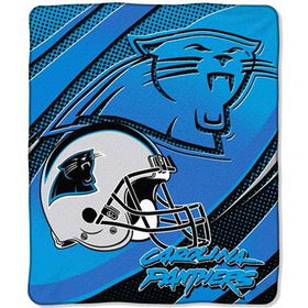 Carolina Panthers NFL Imprint" Micro Raschel Blanket (50"x60")"carolina 