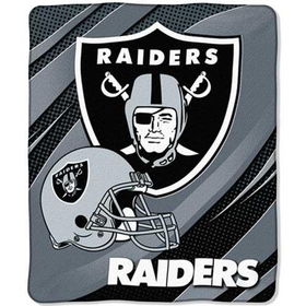 Oakland Raiders NFL Imprint" Micro Raschel Blanket (50"x60")"oakland 