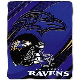 Baltimore Ravens NFL Imprint Micro Raschel Blanket (50x60)baltimore 