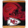 Kansas City Chiefs NFL Royal Plush Raschel Blanket (Tonal Series) (50 x 60")"