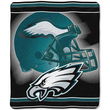 Philadelphia Eagles NFL Royal Plush Raschel Blanket (Tonal Series) (50 x 60)