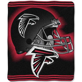 Atlanta Falcons NFL Royal Plush Raschel Blanket (Tonal Series) (50 x 60")"atlanta 