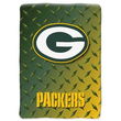 Green Bay Packers NFL Royal Plush Raschel Blanket (Diamond Series) (60x80)
