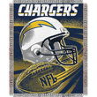 San Diego Chargers NFL Triple Woven Jacquard Throw (Spiral Series) (48x60")"
