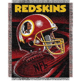 Washington Redskins NFL Triple Woven Jacquard Throw (Spiral Series) (48x60")"washington 