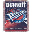 Detroit Pistons NBA Triple Woven Jacquard Throw (019 Series) (48x60")"