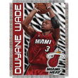 Dwayne Wade #3 Miami Heat NBA Woven Tapestry Throw Blanket (48x60")"