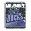 Milwaukee Bucks NBA Triple Woven Jacquard Throw (019 Series) (48x60")"