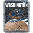 Washington Wizards NBA Triple Woven Jacquard Throw (019 Series) (48x60")"