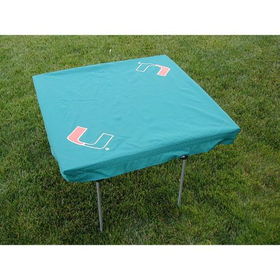 Miami Hurricanes NCAA Ultimate Card Table Covermiami 