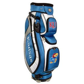 Kansas Jayhawks NCAA Lettermans Club II Cooler Cart Bagkansas 