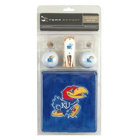 Kansas Jayhawks NCAA Golf Gift Setkansas 