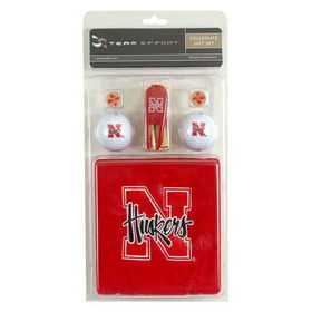 Nebraska Cornhuskers NCAA Golf Gift Setnebraska 