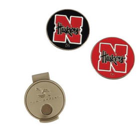 Nebraska Cornhuskers NCAA Hat Clip & Ball Markernebraska 