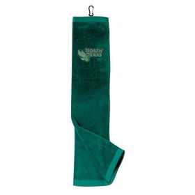 North Texas Mean Green NCAA Embroidered Tri-Fold Towelnorth 