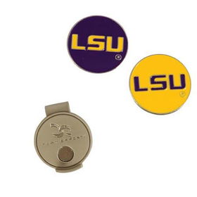 LSU Tigers NCAA Hat Clip & Ball Markerlsu 