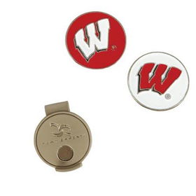 Wisconsin Badgers NCAA Hat Clip & Ball Markerwisconsin 