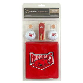 Arkansas Razorbacks NCAA Golf Gift Setarkansas 