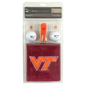 Virginia Tech Hokies NCAA Golf Gift Setvirginia 