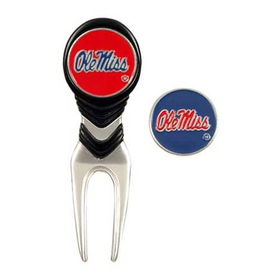 Mississippi Rebels NCAA Ball Mark Repair Toolmississippi 