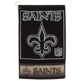 New Orleans Saints NFL Heavyweight Jacquard Golf Towel (16x24)orleans 